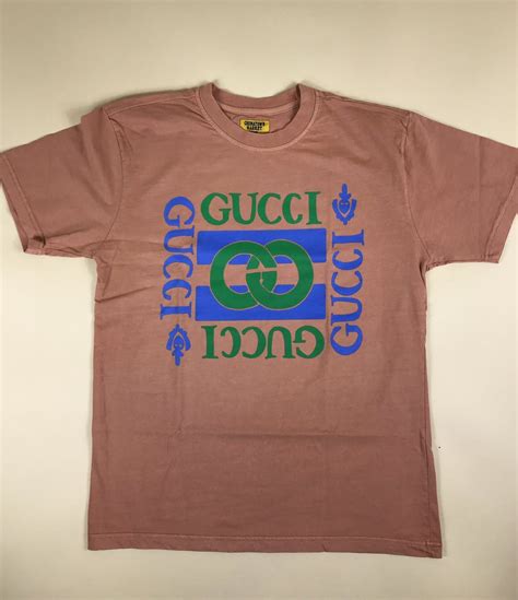 gucci fake/not t shirt|bootleg gucci shirt chinatown market.